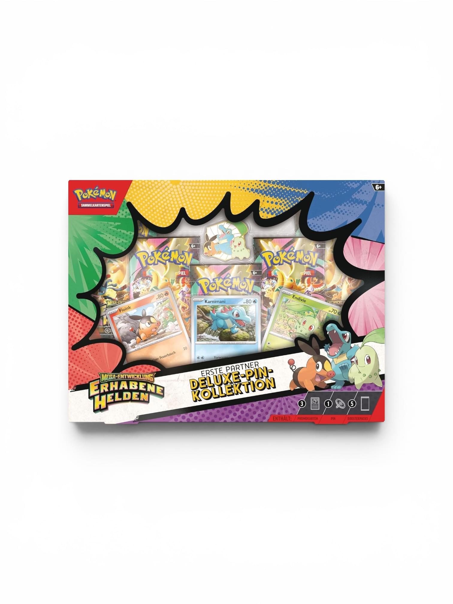 Pokémon - ME02.5 - Erhabene Helden - Deluxe-Pin Kollektion