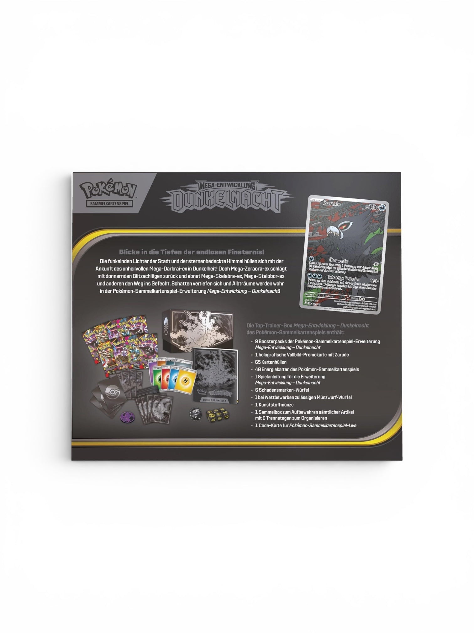 Pokémon - ME05 - Dunkelnacht - Top Trainer Box