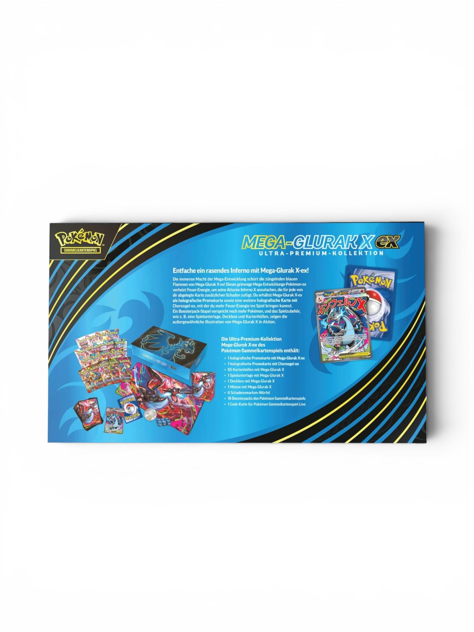 Pokémon - Mega-Glurak X EX - Ultra Premium Kollektion