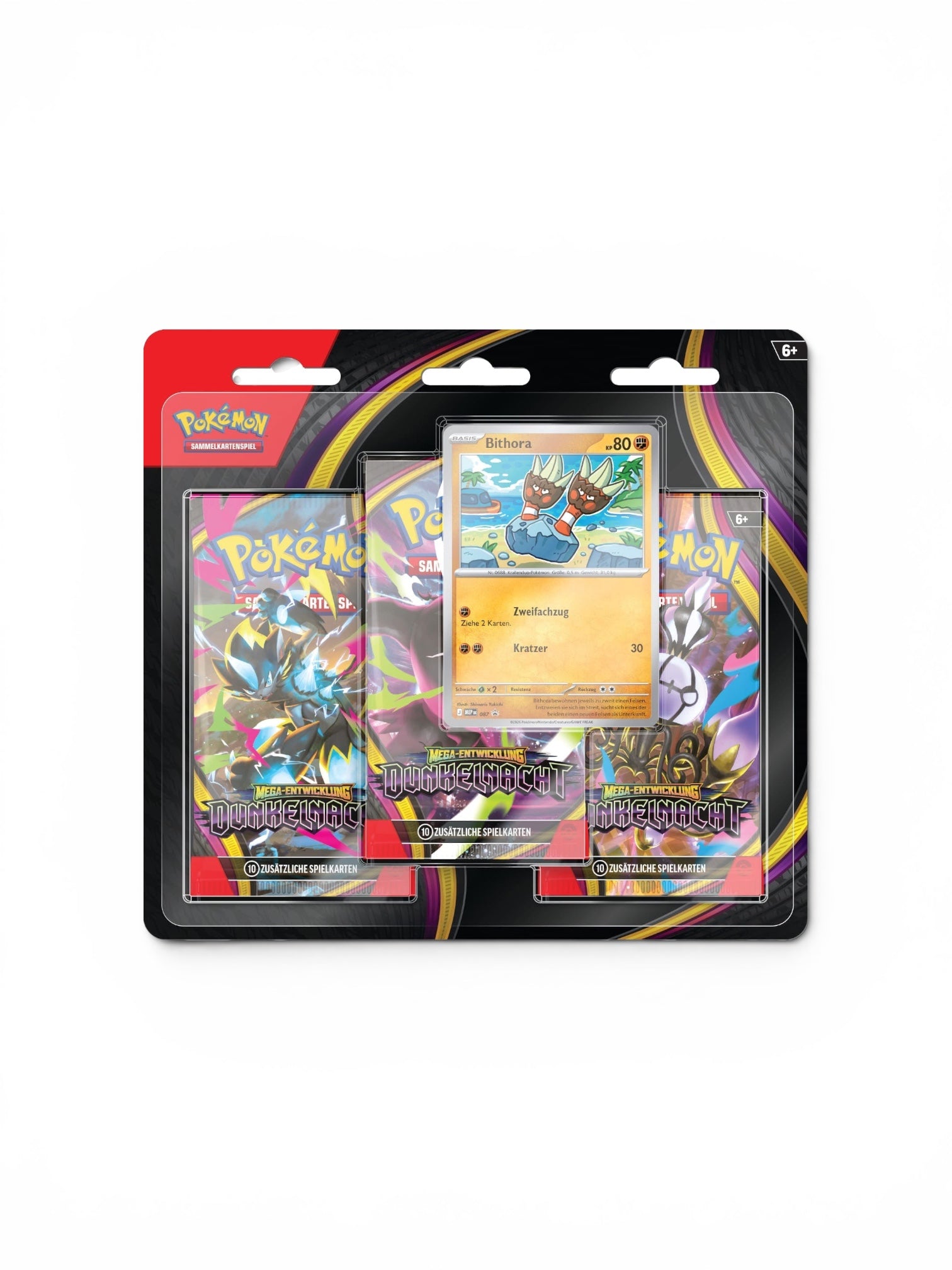 Pokémon - ME05 - Dunkelnacht - 3-Pack Blister