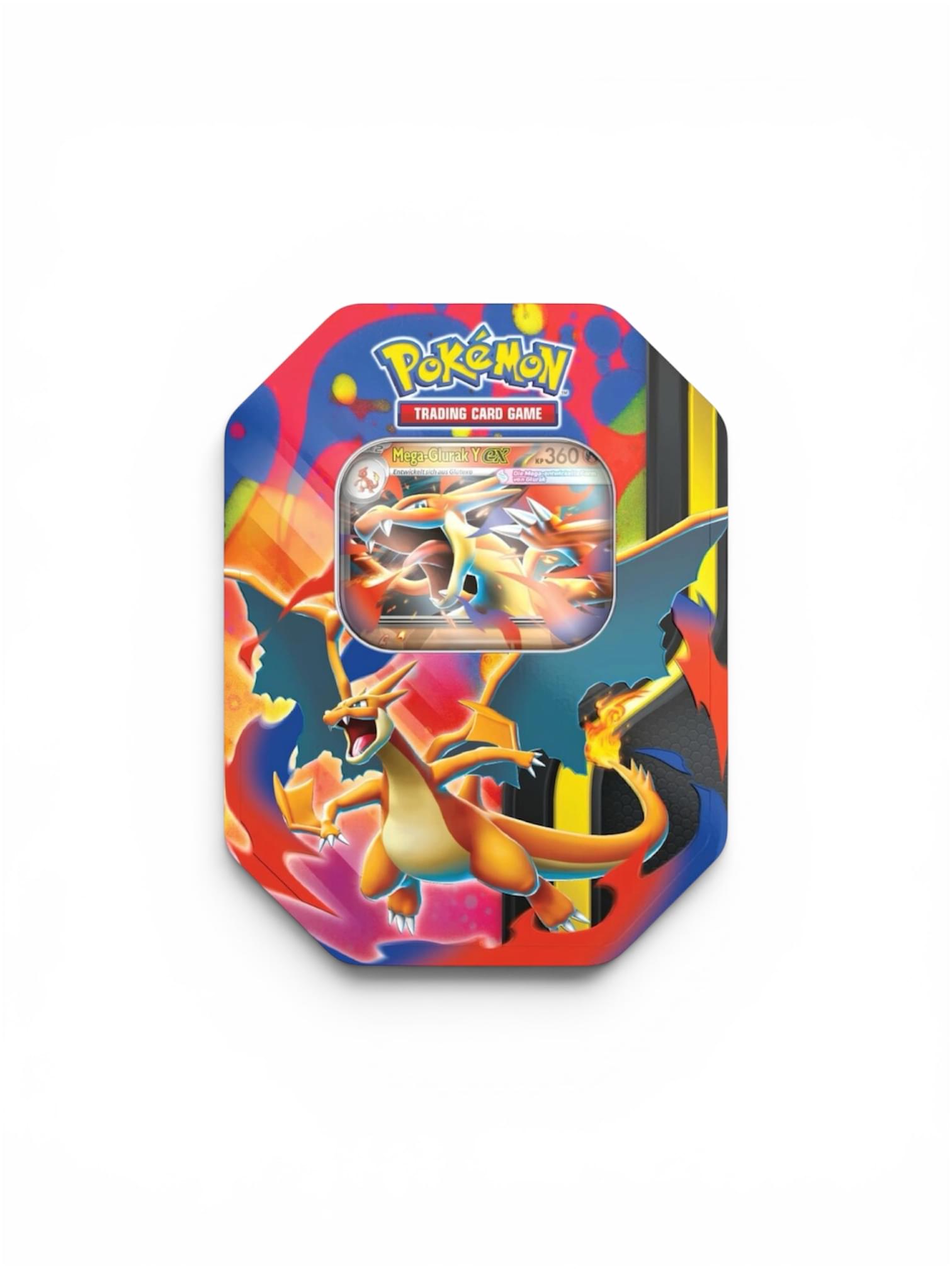 Pokémon Mega Glurak Y EX Tin