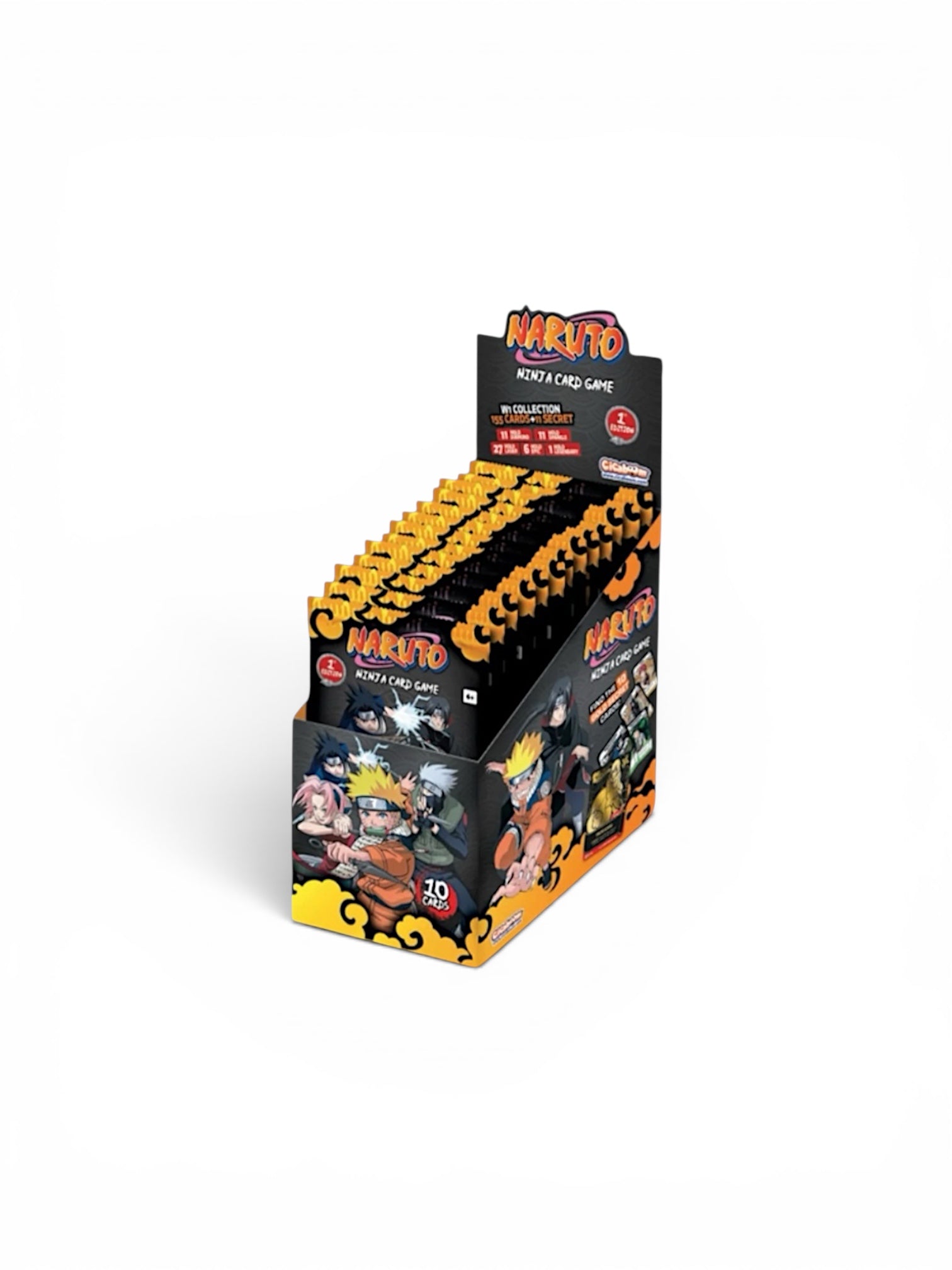 Naruto Mythos TCG - Shinobi Shiren Booster Display 1. Edition (ENG)
