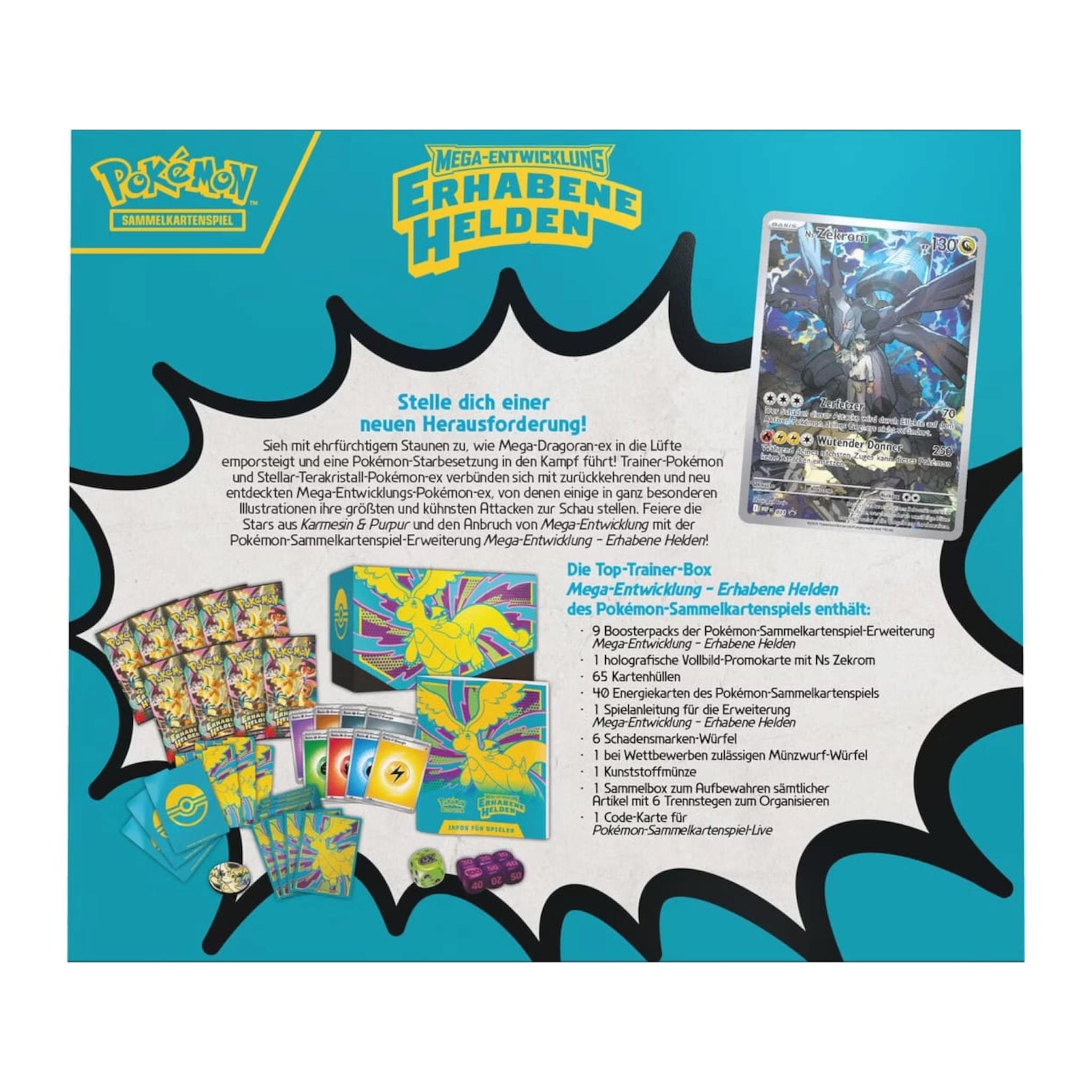 Pokémon - ME02.5 - Erhabene Helden - Top Trainer Box