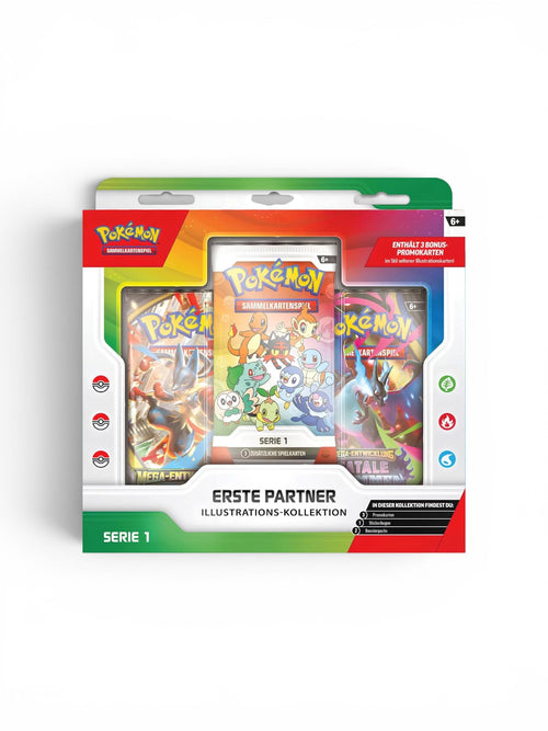 Pokémon - Erste Partner Illustrations-Kollektion - Serie 1